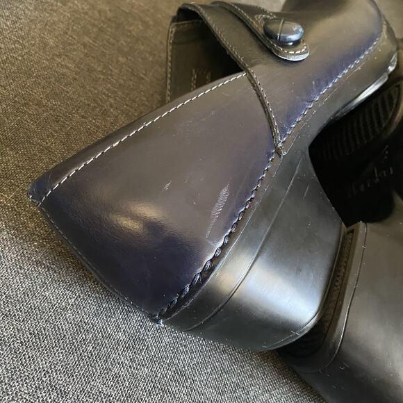 Dansko Professional Clog Shoes Leather Slip-On blue Womens Sz 41 - Picture 6 of 14